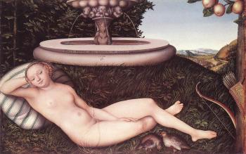 Lucas Il Vecchio Cranach : The Nymph of the Fountain